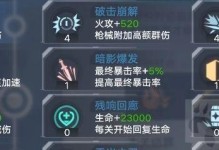 《幻塔破盾武器选择搭配一览》（以最强战斗力为目标，打造完美战斗装备）