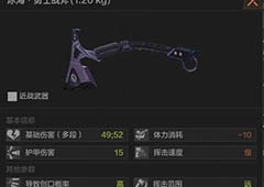暗区突围冰海战斧怎么样武器属性一览