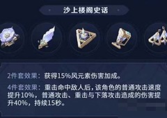 原神沙上楼阁史话适合哪些角色最佳角色搭配推荐