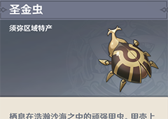 原神圣金虫在哪采集圣金虫位置分布图